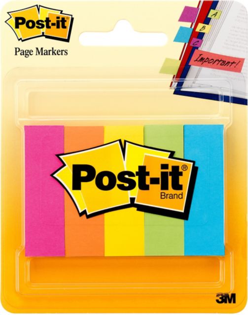 Post-it Page Markers 5 Pads/Pack