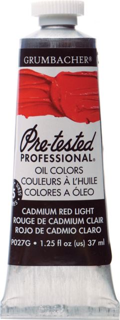 PRE-TESTED OIL 37ML CADMIUM RED LIGHT