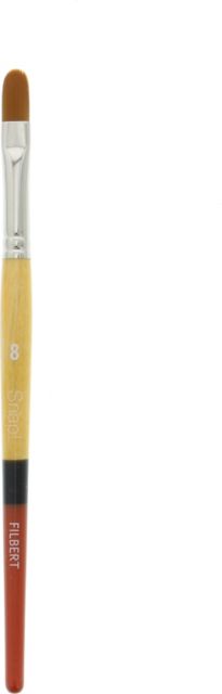 SNAP GOLD TAKLON FILBERT 8 SHORT HANDLE