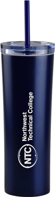 Northwest Technical College Tumbler with Straw