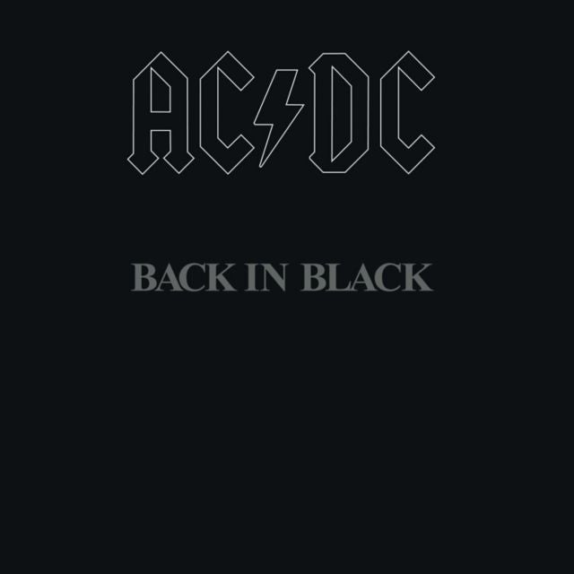 AC/DC - Back In Black Record Album
