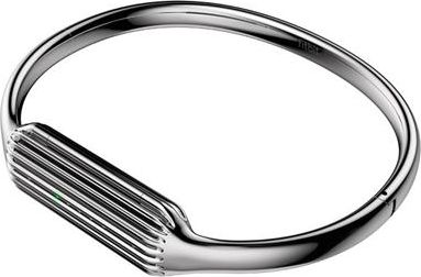 Fitbit Flex 2, Accessory Bangle, Silver- Large