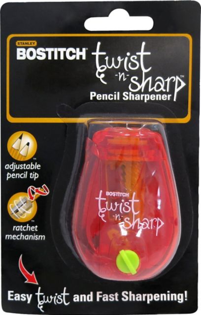 Bostitch Twist N Sharp Sharpener With Adjustable Pencil Tip