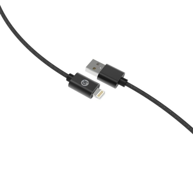 10ft Braided USB Lightning Cables - Black - ONLINE ONLY