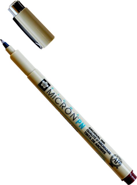 MICRON PEN PLASTIC NIB BURGUNDY