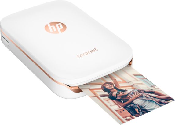 HP Sprocket Photo Printer (White)