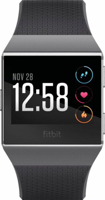 Fitbit Ionic, Charcoal/Smoke Gray  Fitness Watch