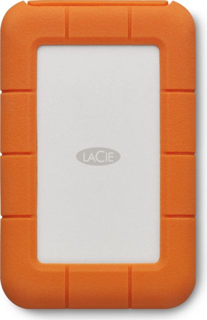 LaCie Rugged Secure 2TB External Hard Drive - Portable USB 3.1 Type C - ONLINE ONLY