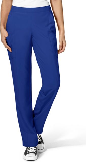 WonderWink W123 Women's Flat Front Double Cargo Scrub Pant, 5155 XSmall