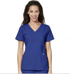 Women's V-Neck Scrub Top Galaxy S