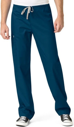 WonderWink Unisex Drawstring Cargo Pant Caribbean Blue XS