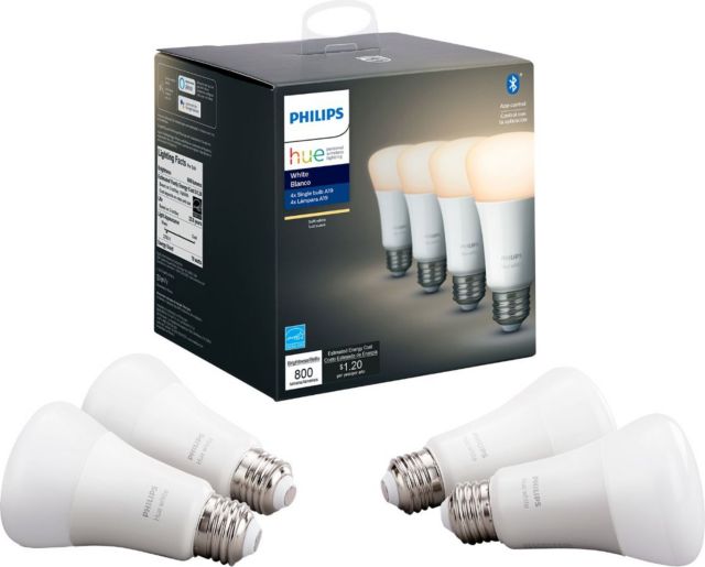 4 Fully Dimmable Smart Light Bulbs - ONLINE ONLY