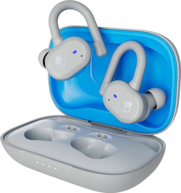 Skullcandy Push Active True Wireless Earbuds, Lt Grey/ Blue
