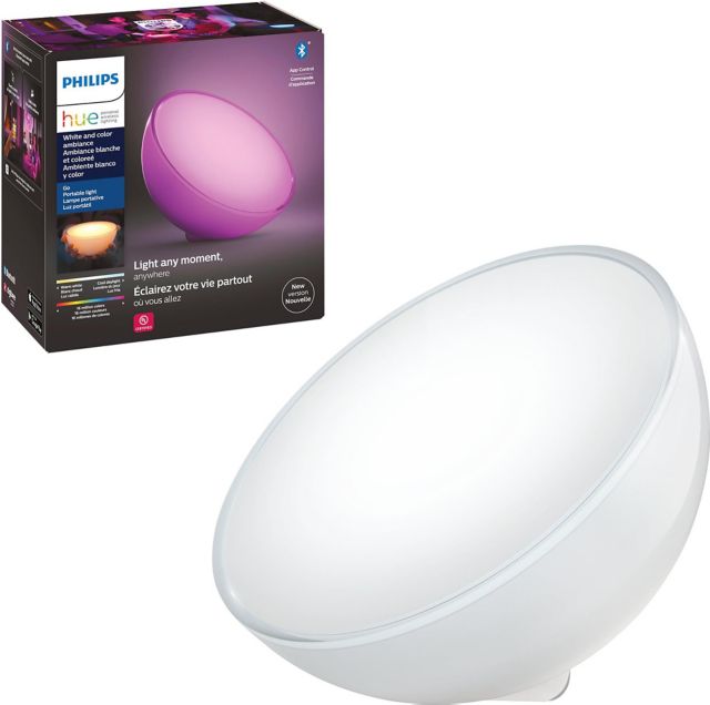Hue Go Bluetooth Table Lamp (White and Color Ambiance)