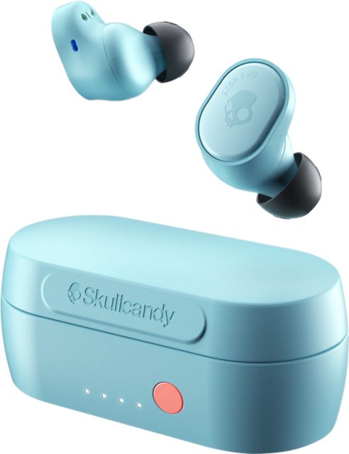 Skullcandy Sesh Evo True Wireless In-Ear Earbuds, Bleached Blue - ONLINE ONLY