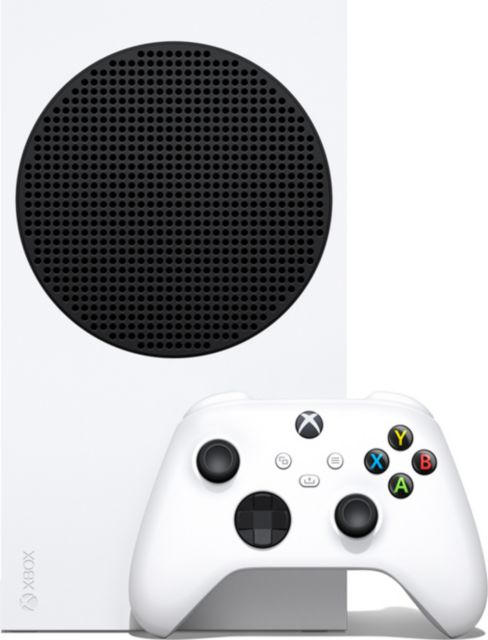 Microsoft Xbox Series S Gaming Console-White. AMD Custom RDNA 2-1440p, Linear PCM, DolbyDigital 5.1, DTS 5.1, DolbyTrueHD with Atmos Blu-ray Player - 512GB HDD
