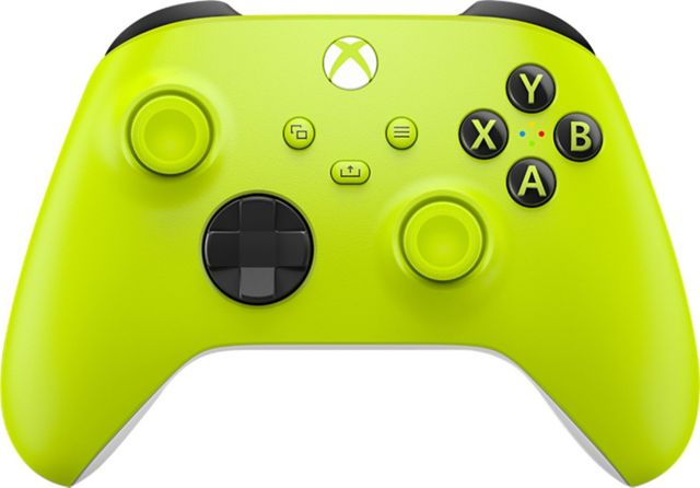 Microsoft Controller for Xbox Series X, Xbox Series S, and Xbox One - Electric Volt - ONLINE ONLY