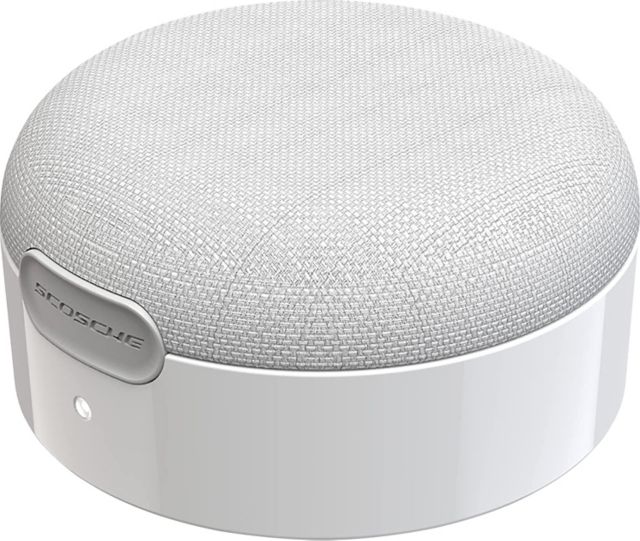Scosche BoomCan MagSafe Magnetic Wireless Speaker, White