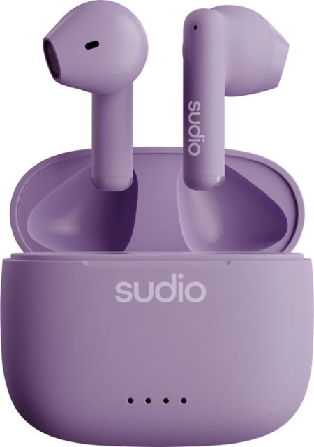 Sudio A1 True Wireless Earbuds, Powder Purple