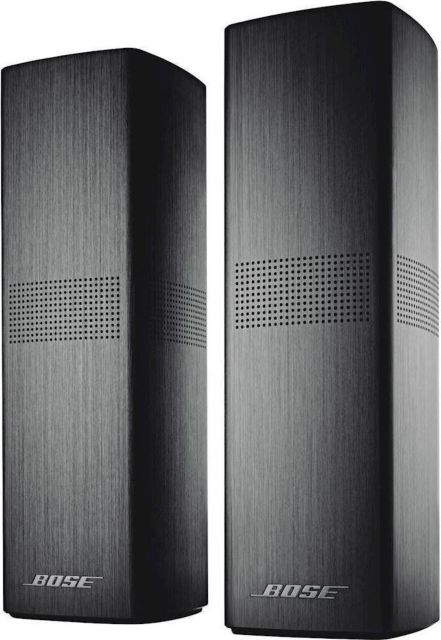Bose Surround Speakers 700 120-Watt Wireless Satellite Bookshelf Speakers (Pair) (Black)