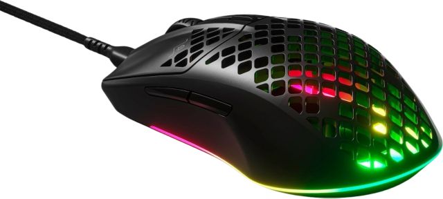 Aerox 3 Super Light Honeycomb Wired RGB Optical Gaming Mouse (Onyx) - ONLINE ONLY