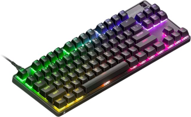 Apex 9 TKL Wired OptiPoint Adjustable Actuation Switch Gaming Keyboard with RGB Lighting (Black) - ONLINE ONLY