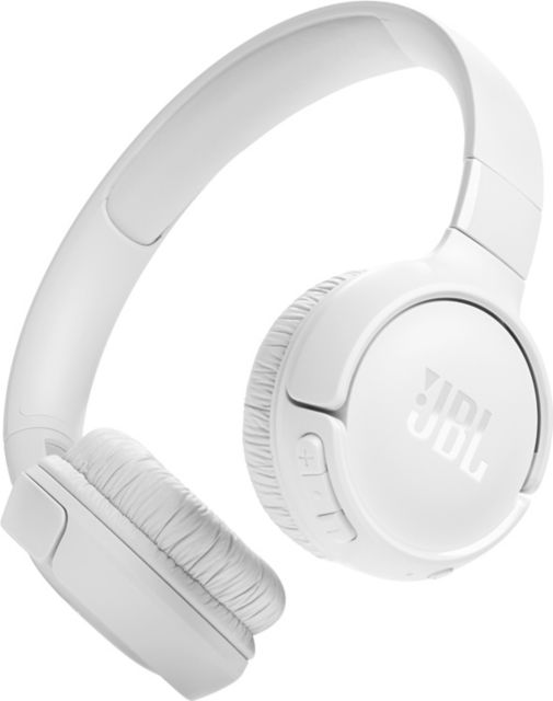 JBL Tune 520BT Wireless On-Ear Headphones, White