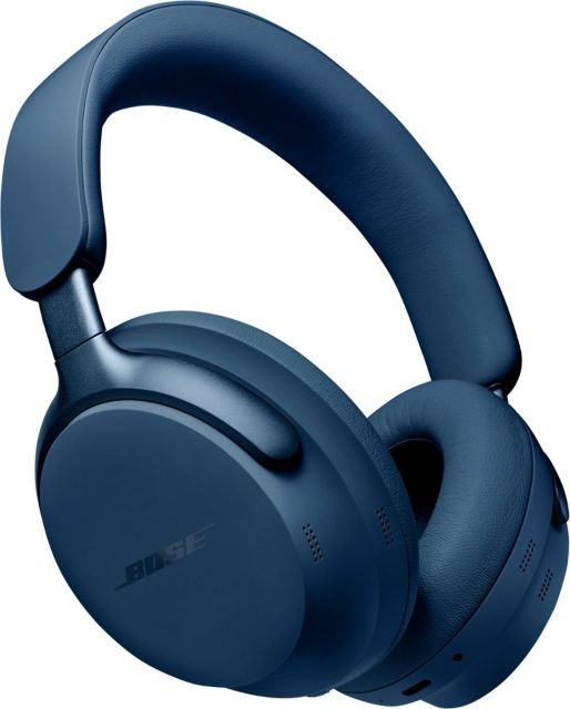Bose QuietComfort Ultra Wireless Noise Cancelling Over-the-Ear Headphones (Lunar Blue)