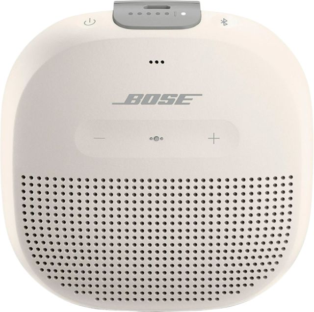 Bose SoundLink Micro Portable Bluetooth Speaker with Waterproof Design (White Smoke) - ONLINE ONLY