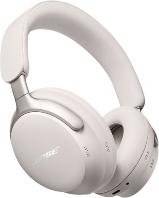 Bose QuietComfort Ultra Wireless Noise Cancelling Over-the-Ear Headphones (White Smoke) - ONLINE ONLY