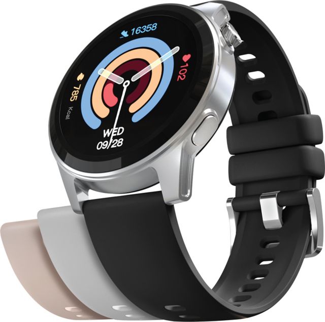 Hypergear Activ8 Smartwatch & Fitness Tracker, Silver