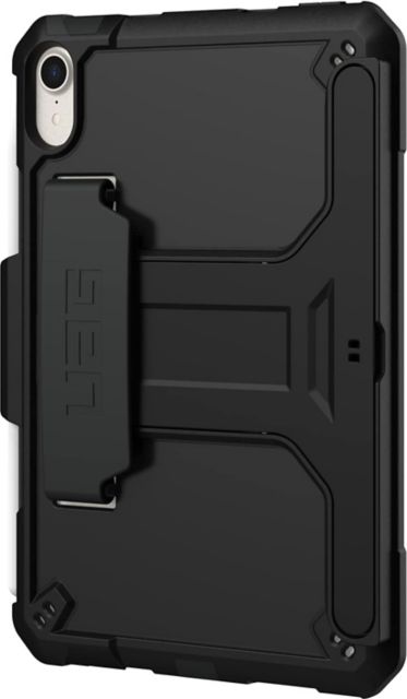 UAG Scout iPad Mini (7th Gen, 20224 with Kickstand and Handstrap Case - Black