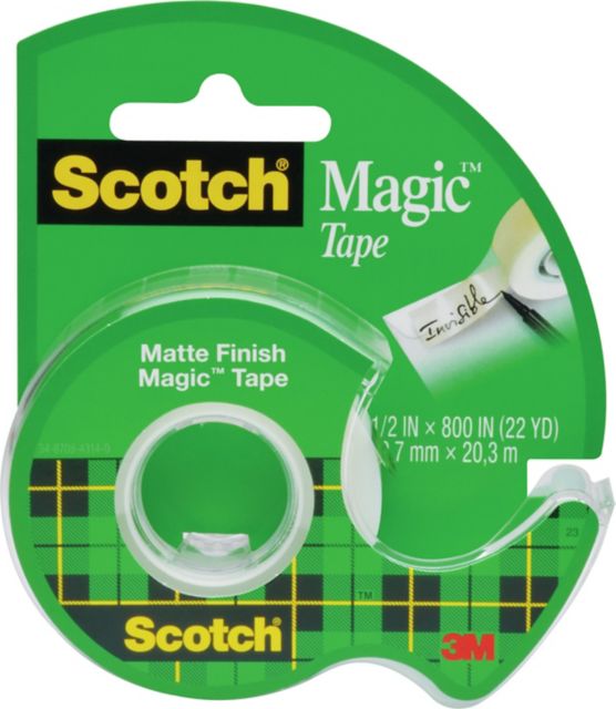 Scotch Magic Tape  1/2 in x 800 in