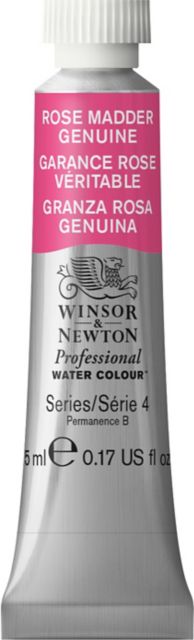 Professional Watercolor 5mL Rose Madder Genuine