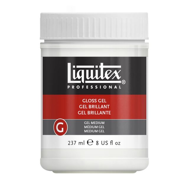 LIQUITEX GEL MEDIUM 8OZ
