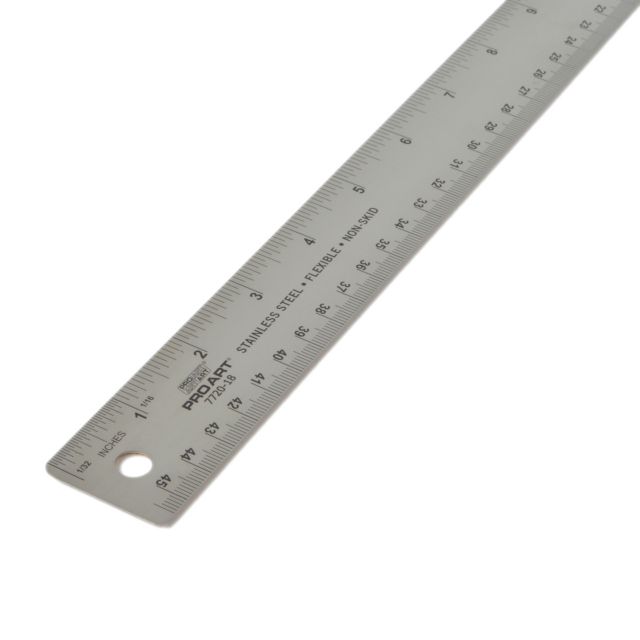STAINLESS STEEL RULE 18