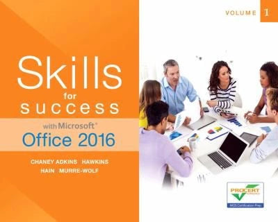 Skills for Success with Microsoft Office 2016