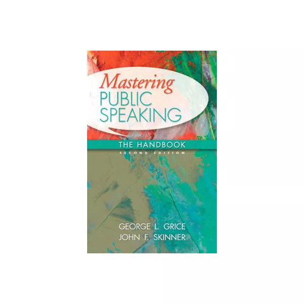 Mastering Public Speaking (Handbook)(w/out MySpeechKit)