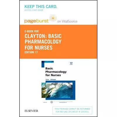 Basic Pharmacology for Nurses - Elsevier eBook on VitalSource (Retail Access Card)