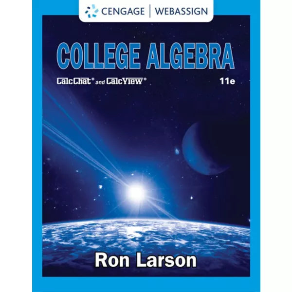 WebAssign for Larson's College Algebra, Single-Term Instant Access