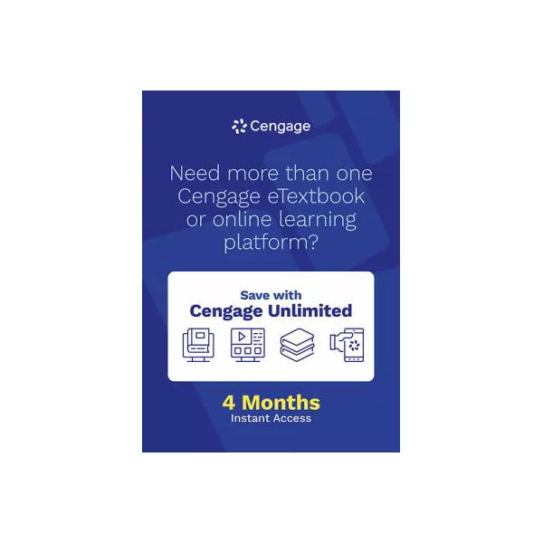 Cengage Unlimited (4mths StandAlone Access Card)