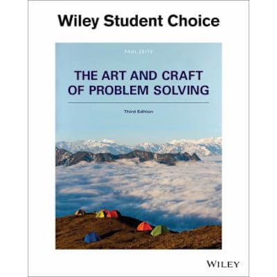 Art &amp; Craft of Problem Solving