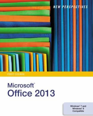 Microsoft Office 2013: First Course (NP)