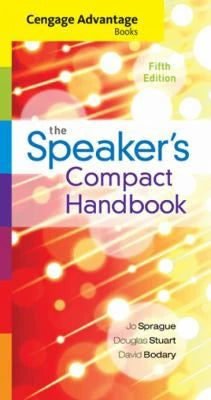 Speaker's Compact Handbook (Ceng Adv Bk)