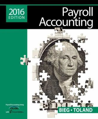 Payroll Accounting 2016 (w/Access Code)