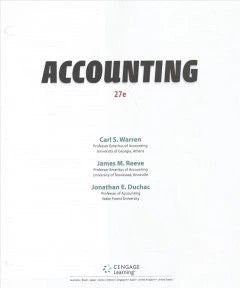 Accounting (2 Term Printed Access)(CUSTOM)(loose Pgs)