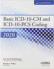 Basic ICD-10-CM &amp; ICD-10-PCS Coding 2020 (#AC200519)